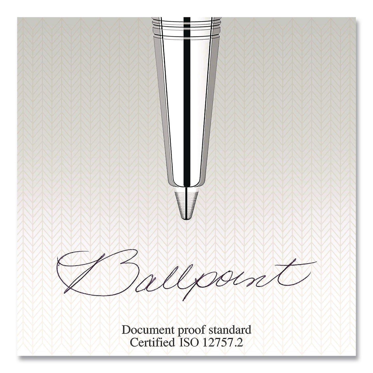 Parker® Quinkflow Refill for Parker Ballpoint Pen, Medium Conical Tip, Black Ink, 10/Pack (PAR2119153)