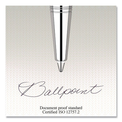 Parker® Quinkflow Refill for Parker Ballpoint Pen, Medium Conical Tip, Black Ink, 10/Pack (PAR2119153)