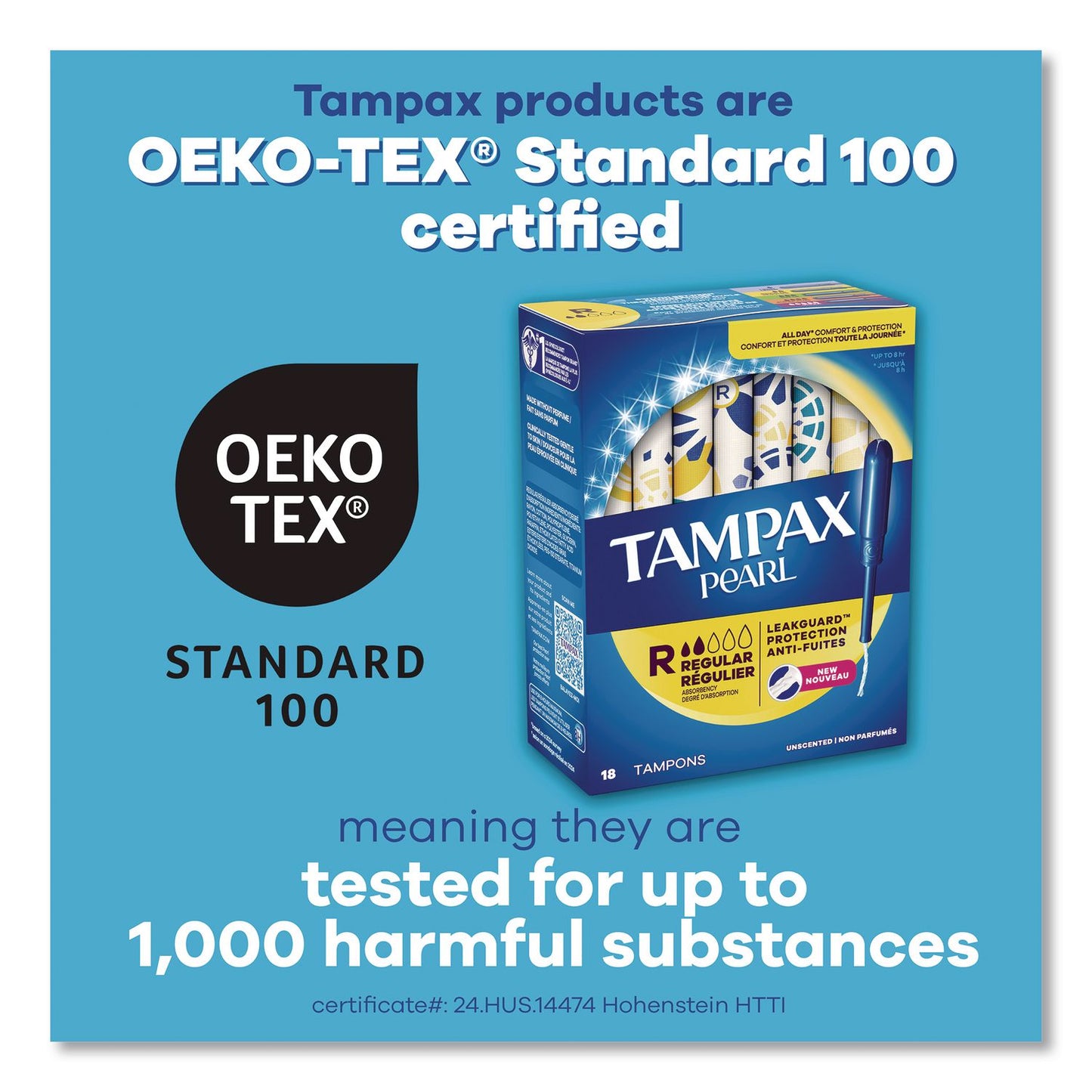 Tampax® Pearl Tampons, Super Absorbency, 36/Pack (PGC00370)