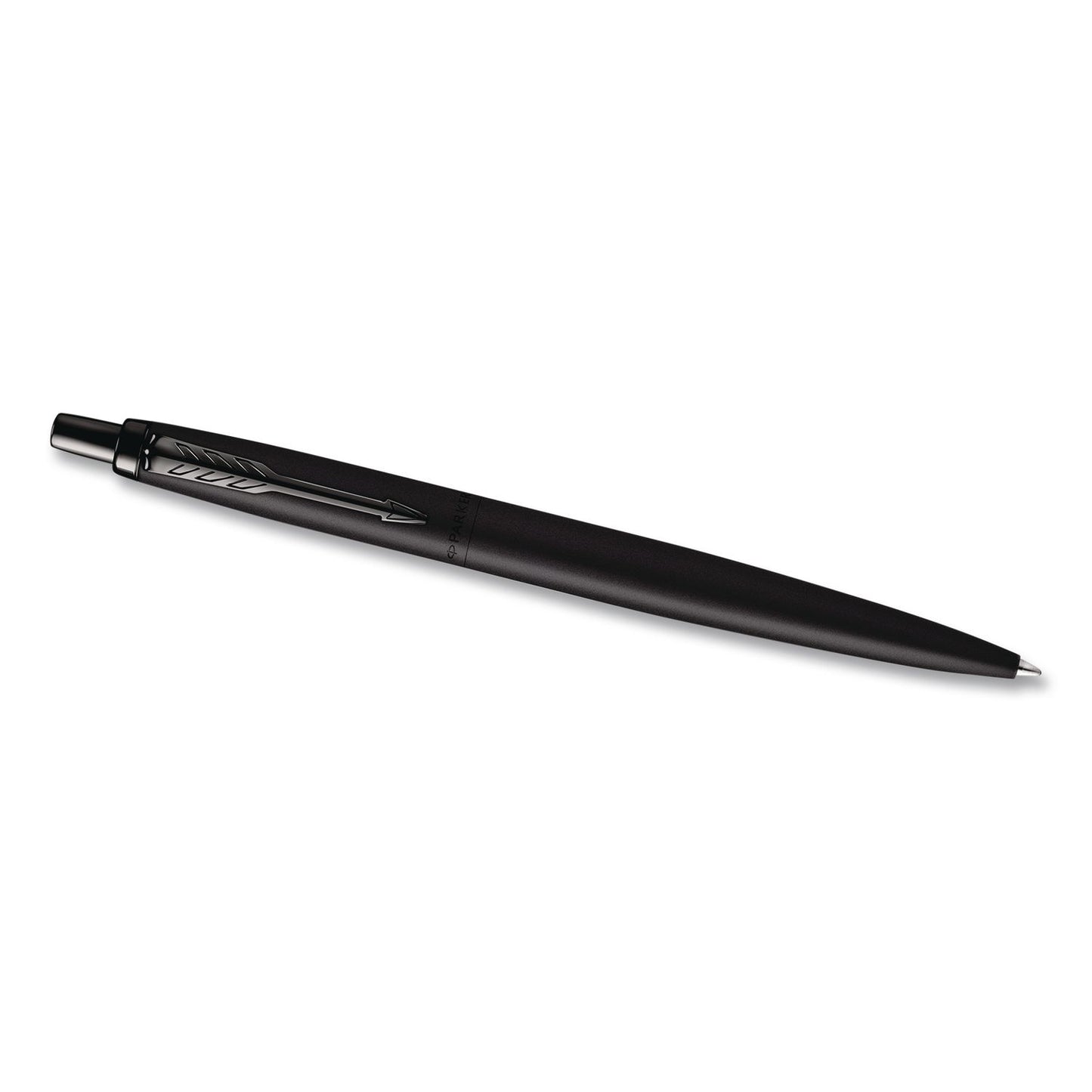 Parker® Jotter XL Ballpoint Pen, Monochrome Collection, Retractable, Medium, Blue Ink, Matte Black Barrel (PAR2122753)