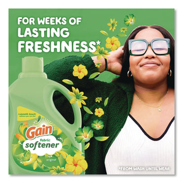 Gain® Fabric Softener, Original Scent, 140 oz Bottle (PGC10067)