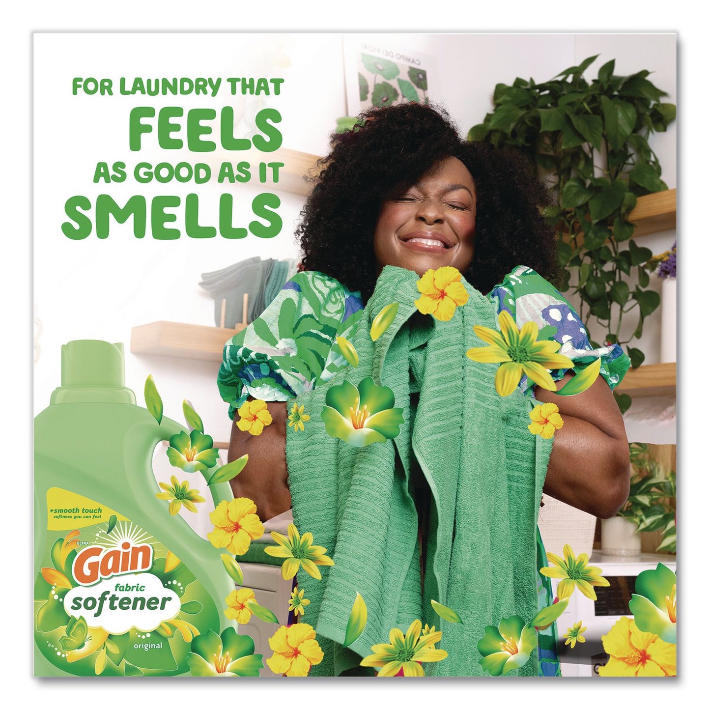 Gain® Fabric Softener, Original Scent, 140 oz Bottle (PGC10067)