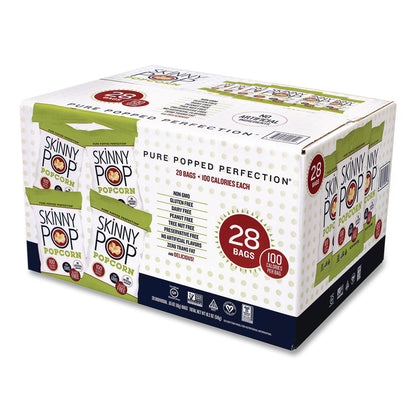 SkinnyPop® Popcorn, Original, 0.65 oz Bag, 28/Carton (PCNSKP00462)