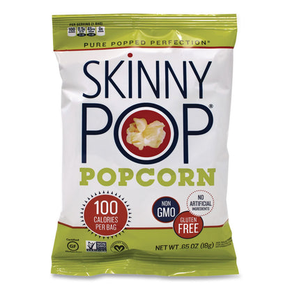 SkinnyPop® Popcorn, Original, 0.65 oz Bag, 28/Carton (PCNSKP00462)