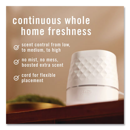Febreze® Plug Scent Booster Oil Diffuser, 4.44 x 5.43 x 4.25, White (PGC14637)