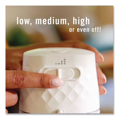 Febreze® Plug Scent Booster Oil Diffuser, 4.44 x 5.43 x 4.25, White (PGC14637)