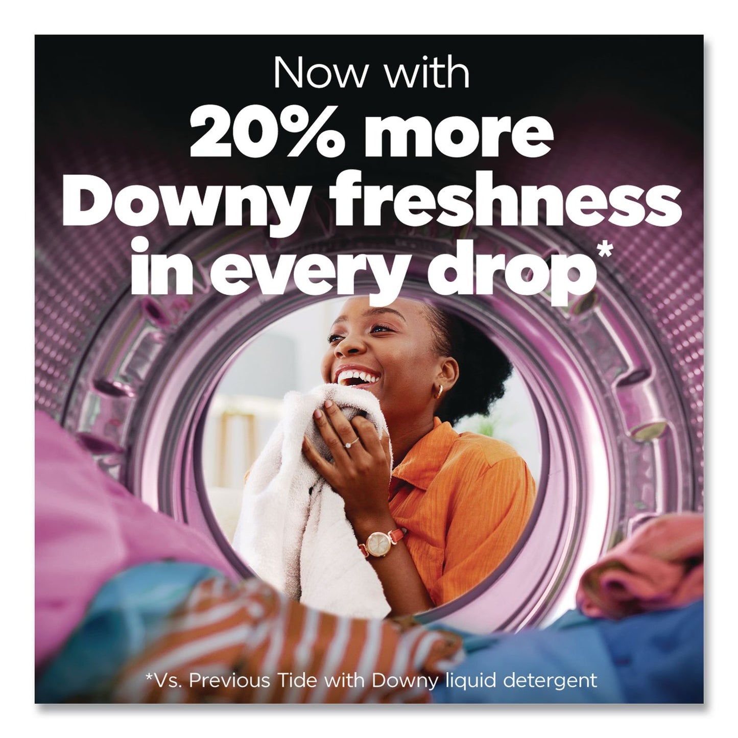 Tide® Plus Boost of Ultra Downy Laundry Detergent, HE Compatible, April Fresh Scent, 73 oz Bottle (PGC17523)