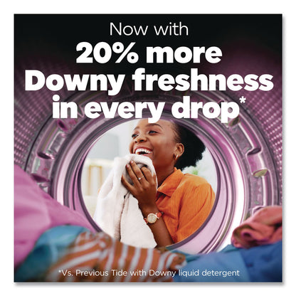 Tide® Plus Boost of Ultra Downy Laundry Detergent, HE Compatible, April Fresh Scent, 73 oz Bottle (PGC17523)