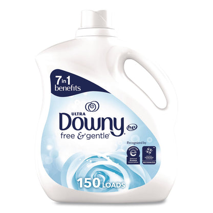 Downy® Free and Gentle Liquid Fabric Softener, Unscented, 111 oz Bottle (PGC18262)