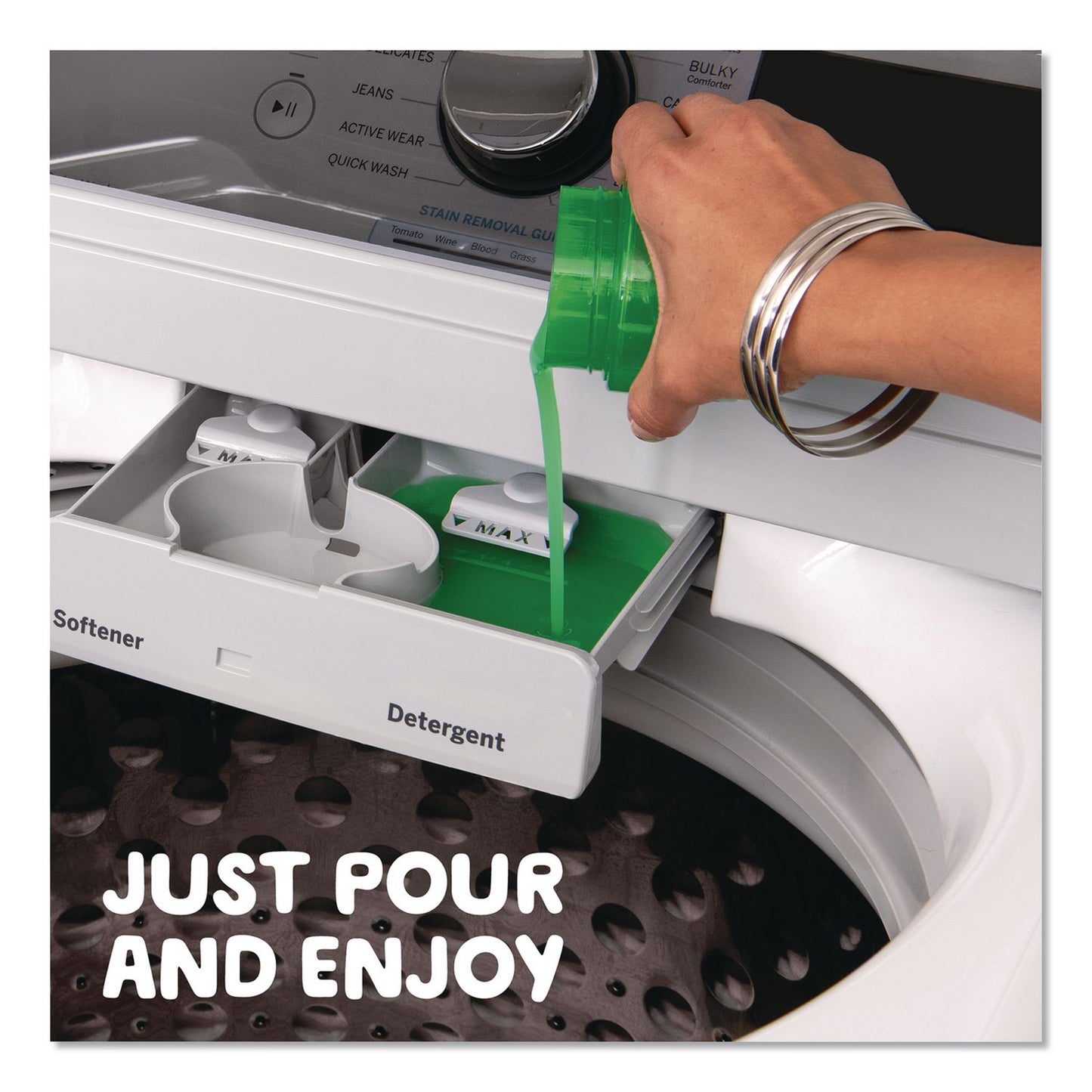 Gain® Liquid Laundry Detergent, HE Compatible, Moonlight Breeze, 194 oz Bottle (PGC19112)