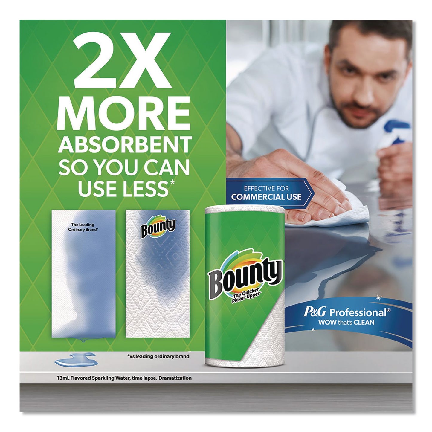 Bounty® Select-A-Size Triple Roll Paper Towels, 2-Ply, 5.9 x 11, White, 123 Sheets/Roll, 12 Rolls/Carton (PGC60107)