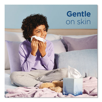 Puffs® Ultra Soft Facial Tissue, 2-Ply, White, 72 Sheets/Box, 8 Boxes/Pack (PGC61971)