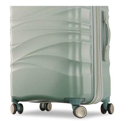 AMERICAN TOURISTER Cascade Hardside Spinner Suitcase, 17.75 x 10 x 26.75, Sage Green (SML1432452017)