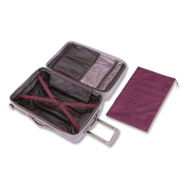 AMERICAN TOURISTER Cascade Hardside Spinner Suitcase, 17.75 x 10 x 26.75, Purple Haze (SML1432454321)
