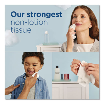 Puffs® Ultra Soft Facial Tissue, 2-Ply, White, 72 Sheets/Box, 8 Boxes/Pack (PGC61971)