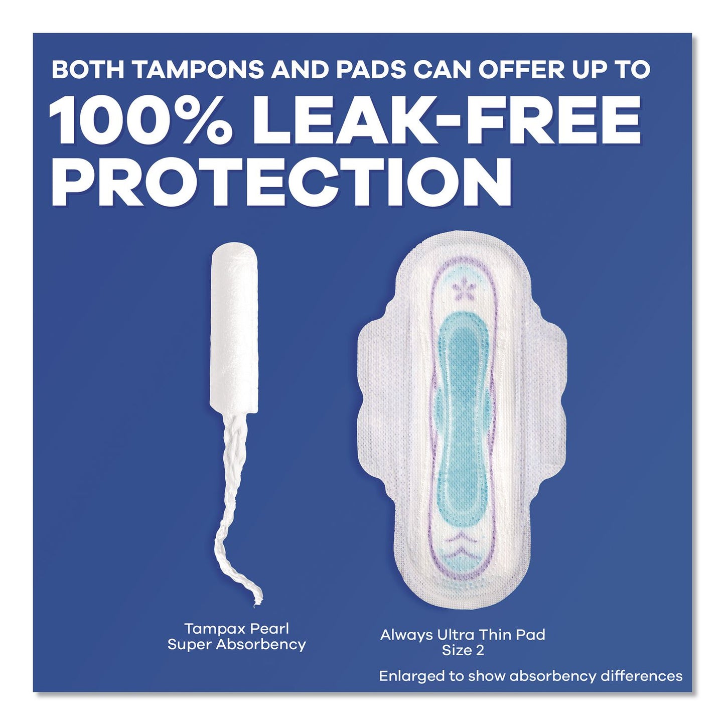 Tampax® Pearl Tampons, Regular Absorbency, 50/Pack (PGC71135)