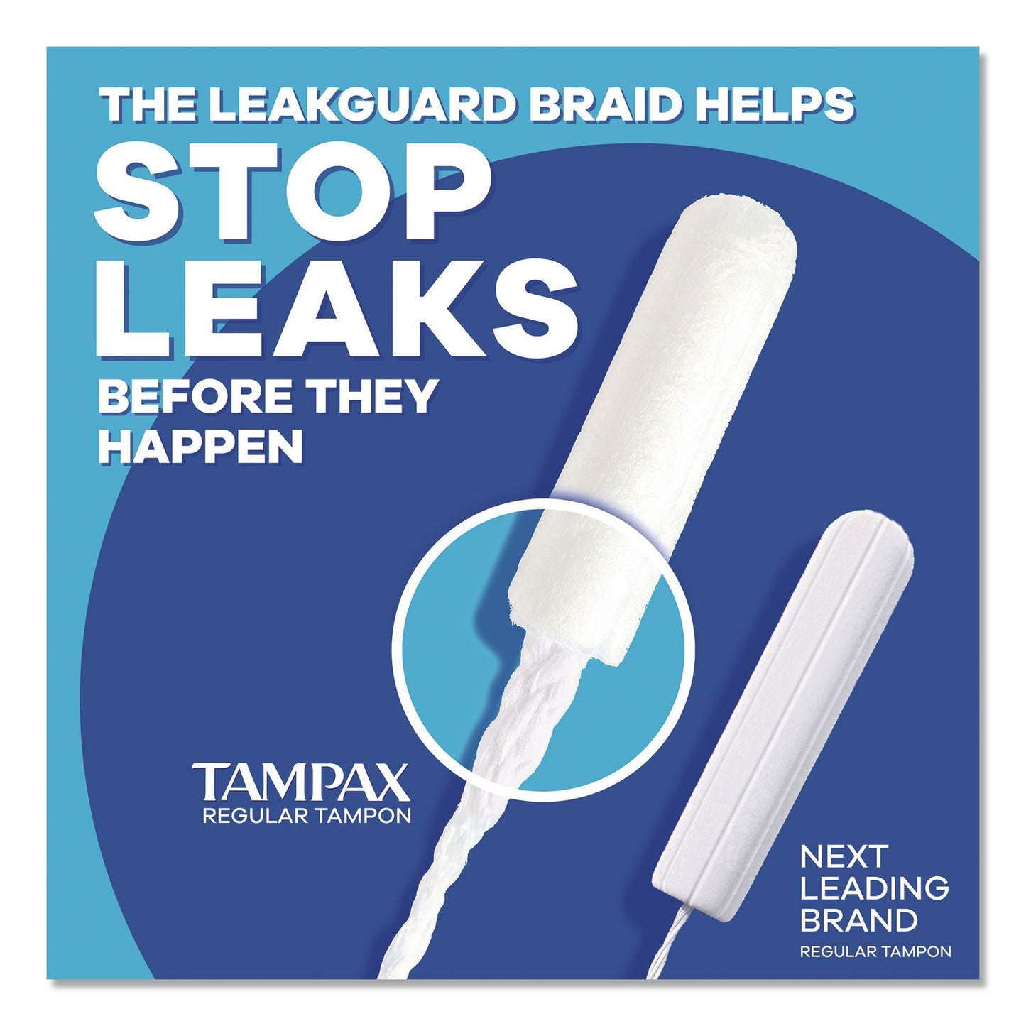 Tampax® Pearl Tampons, Light/Regular/Super Absorbency, 47/Pack (PGC71447)