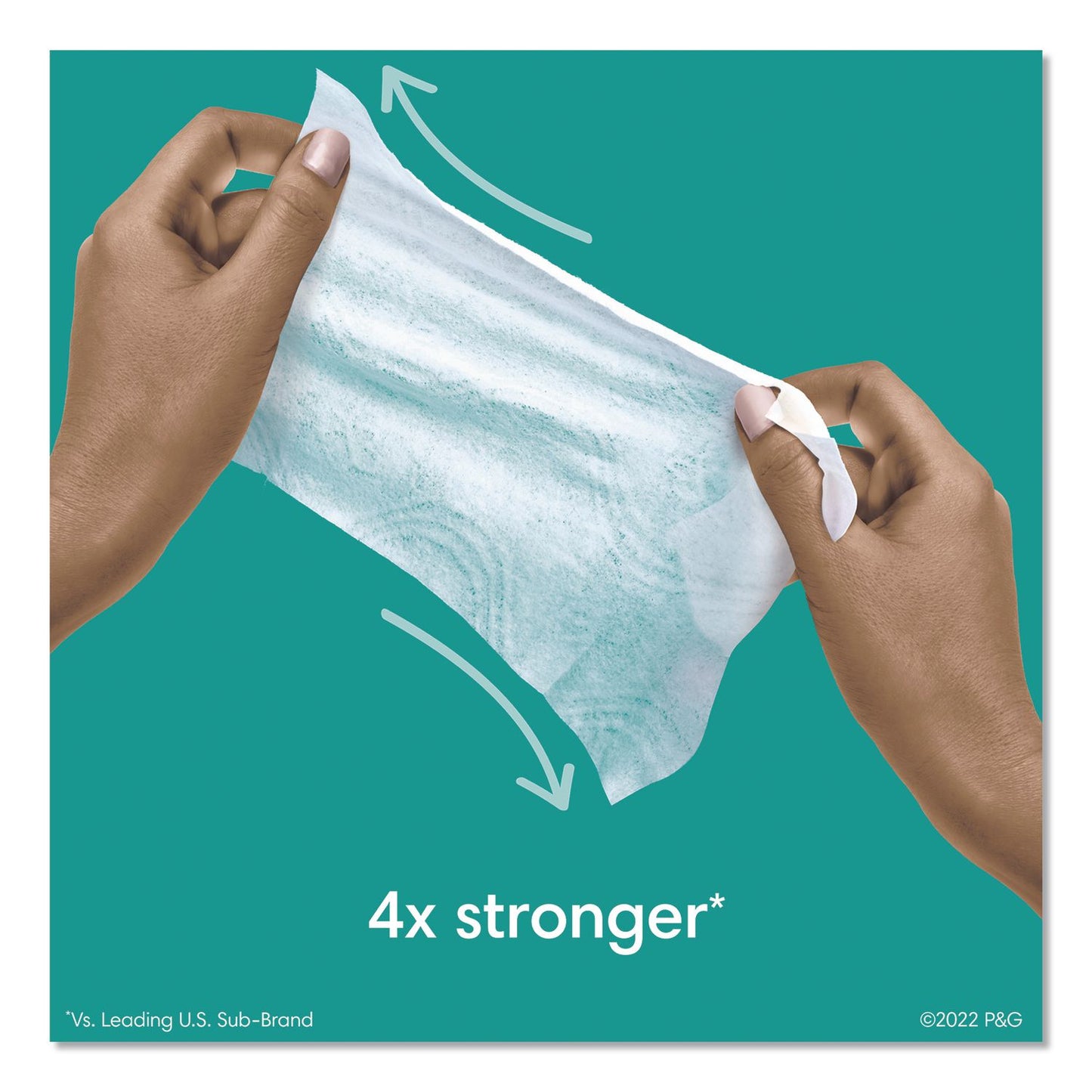 Pampers® Baby-Clean Wipes, 6.7 x 7, Baby Fresh, White, 72 Wipes/Pack, 6 Packs/Carton (PGC73278)