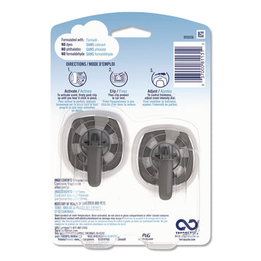 Febreze® CAR Air Freshener, Linen and Sky, 2 mL, 2/Pack (PGC811131)