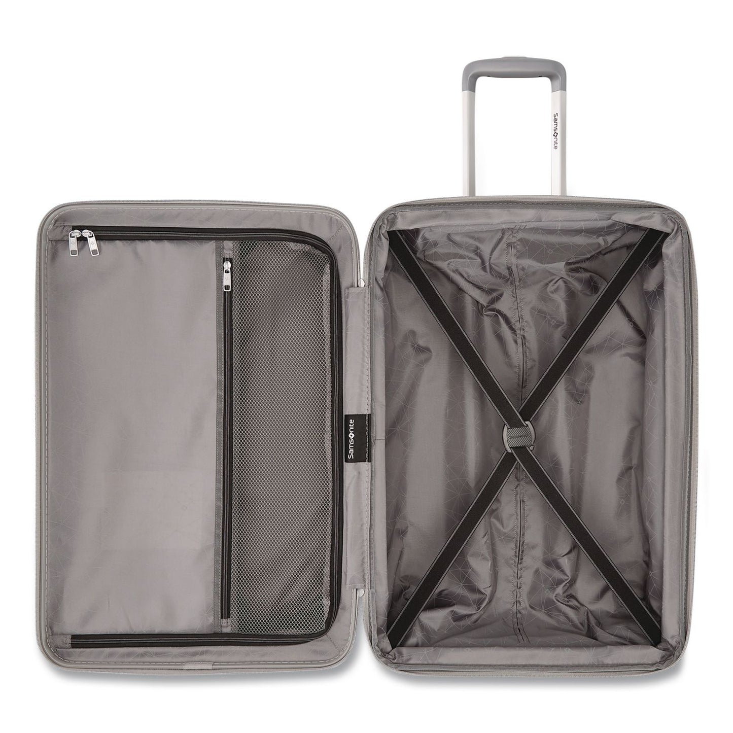 Samsonite® Opto 3 Hardside Spinner Suitcase, 13.58 x 9.25 x 19.29, Silver (SML1470747722)