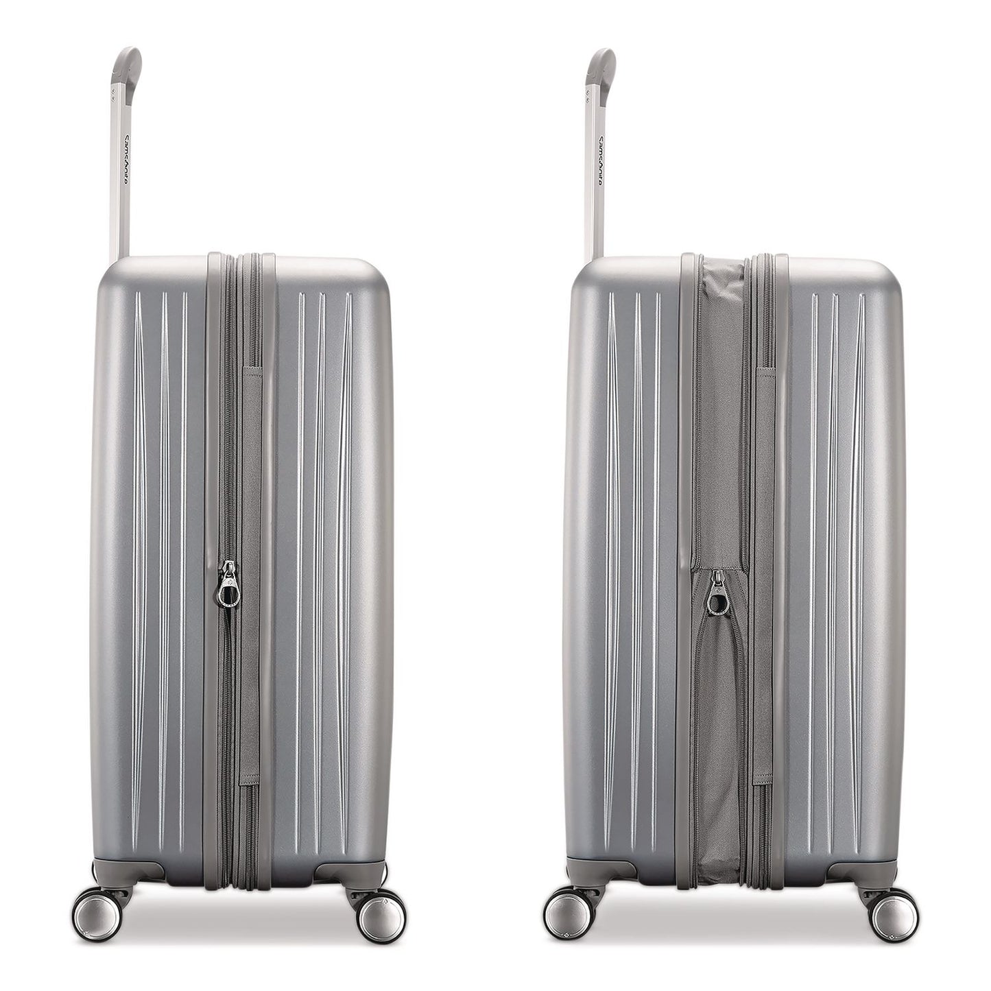 Samsonite® Opto 3 Hardside Spinner Suitcase, 13.58 x 9.25 x 19.29, Silver (SML1470747722)