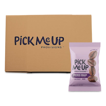 Pick Me Up Provisions™ French Roast Coffee Fraction Pack, 2.2 oz, 42/Carton (PIEBHS90366)