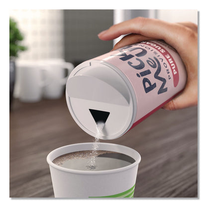 Pick Me Up Provisions™ Pure Sugar, 22 oz Canister, 8/Pack (PIEPM62430)