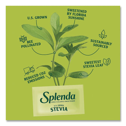 Splenda® Stevia Sweetener Pack, 0.04 oz, 1,000/Carton (SNHHFP00615)