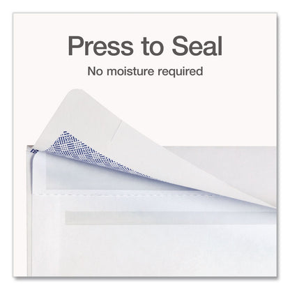 Quality Park™ Reveal-N-Seal Envelope, Security Tint, #10, Commercial Flap, Self-Adhesive Closure, 4.13 x 9.5, White, 500/Box (QUA1014438)
