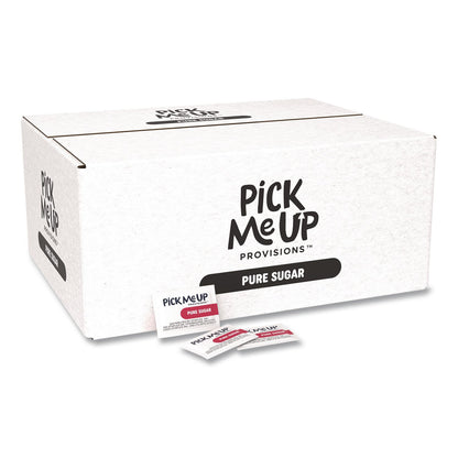 Pick Me Up Provisions™ Pure Sugar Packets, 0.1 oz, 2,000/Box (PIEPM62431)