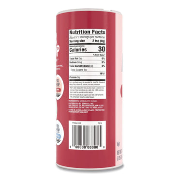 Pick Me Up Provisions™ Pure Sugar, 20 oz Canister, 3/Pack (PIEPM62433)