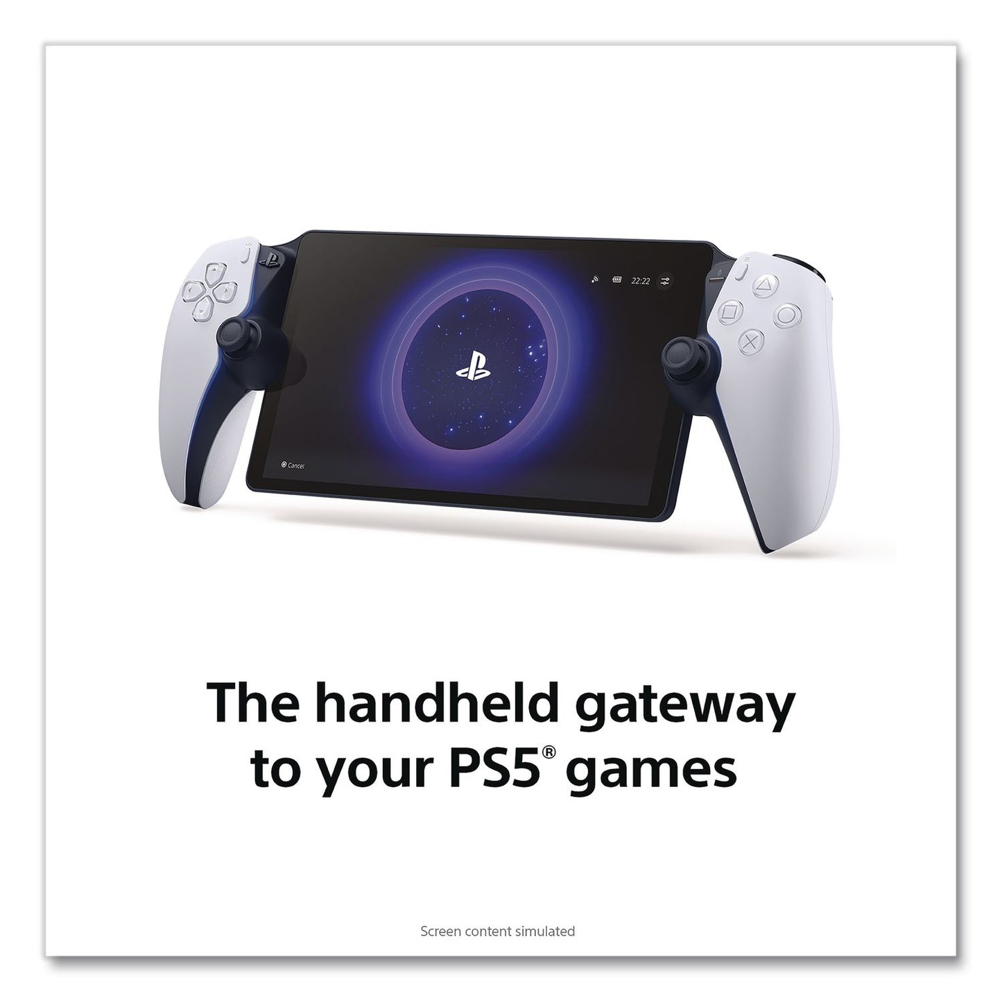 Sony® PlayStation Portal Remote Player, White (SON8550113)