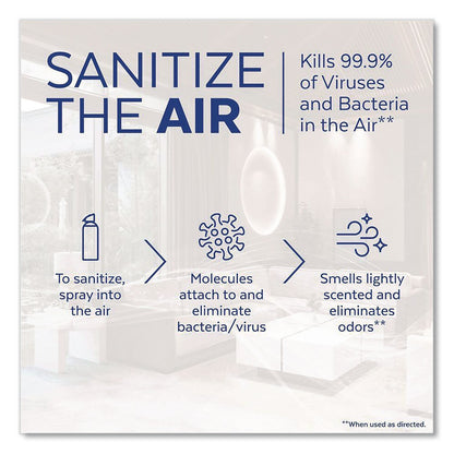 LYSOL® Brand Air Sanitizing Spray, Sunkissed Petals Scent, 10 oz Aerosol Spray (RAC1920056148)