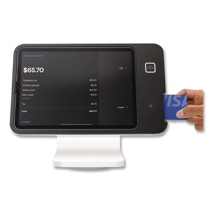 Square 2nd Generation POS Stand, 7.75 x 12.6 x 9.5, White (SQAASKU0837)