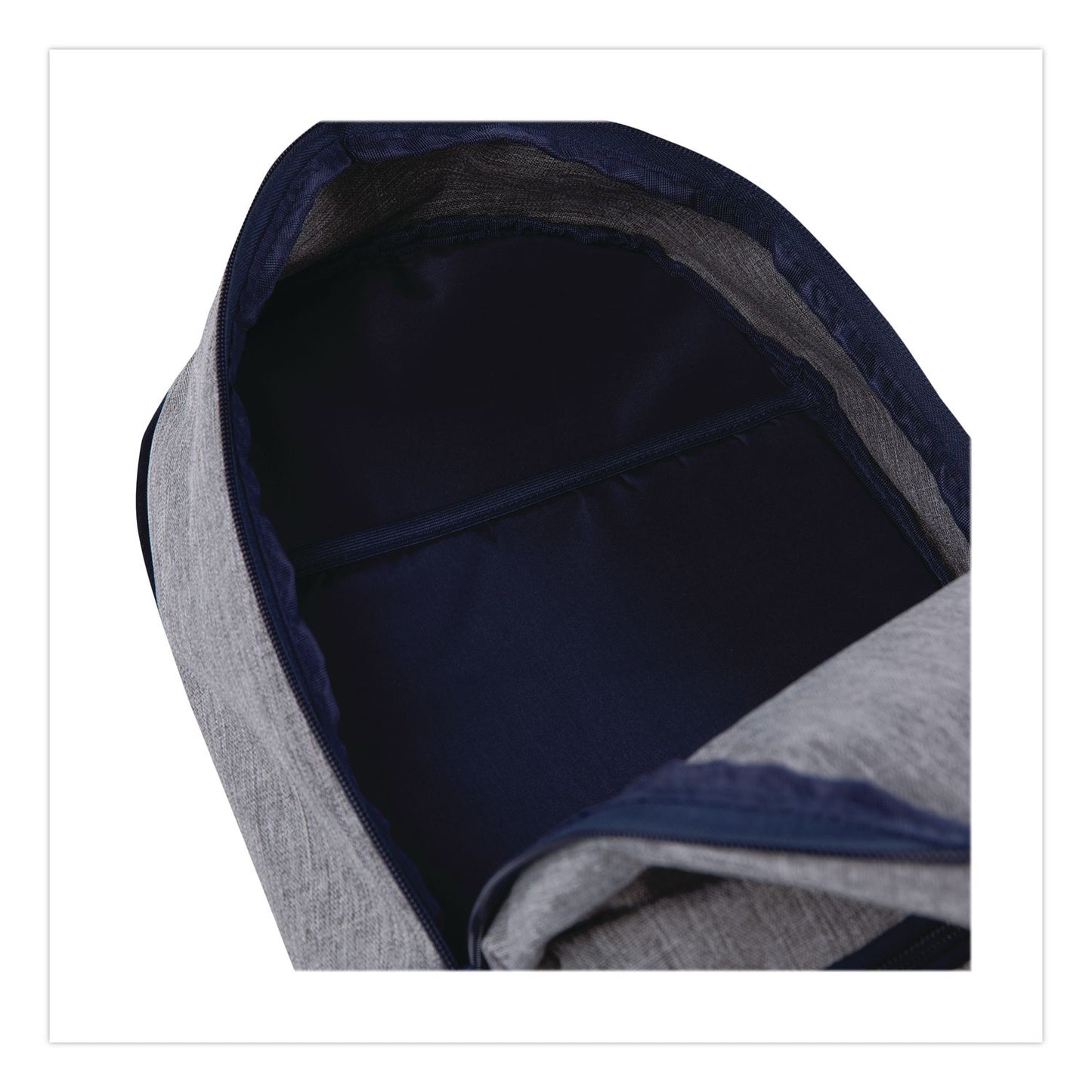 3BRAND Dual Logo Laptop Compatible Backpack, Fits Devices Up to 16", 14 x 6 x 17.5, Gray/Black (THB9AT026G3A)