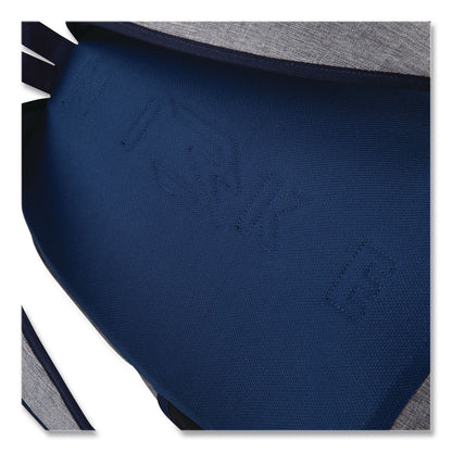 3BRAND Dual Logo Laptop Compatible Backpack, Fits Devices Up to 16", 14 x 6 x 17.5, Gray/Black (THB9AT026G3A)