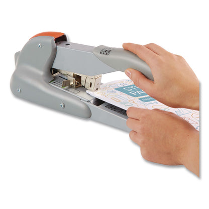 Rapid® DUAX Heavy-Duty Stapler, 20 to 170 Sheet Capacity, Silver/Orange (RPD73338)