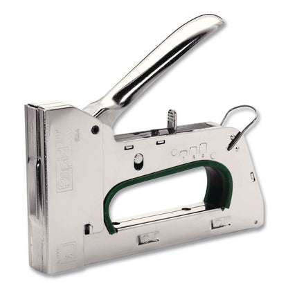 Rapid® PRO R34E Heavy-Duty Staple Gun, 1/4" to 9/16" Flatwire Staples (RPD20511550)