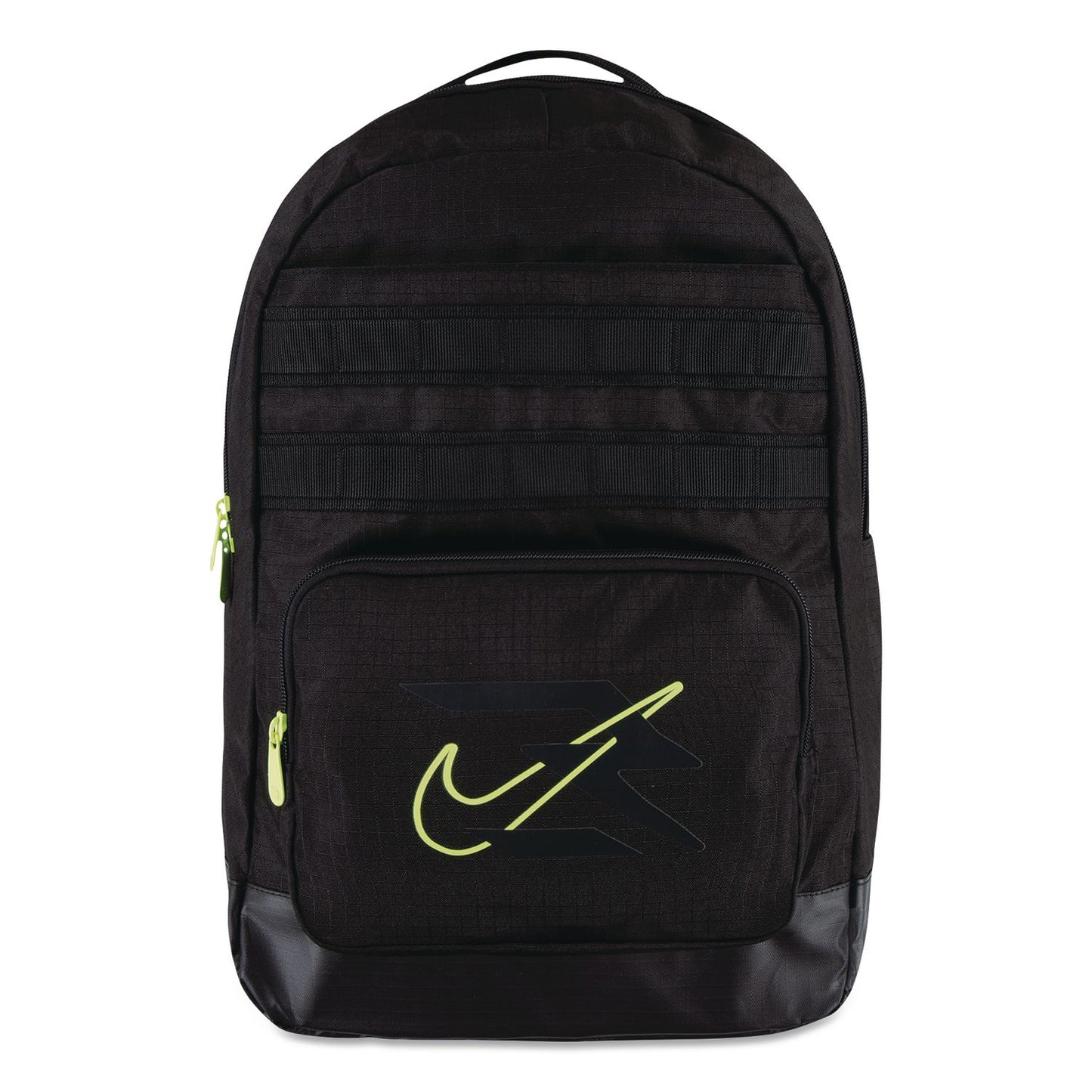 3BRAND Russell Wilson Nike Pro Laptop Backpack, Fits Devices Up to 17", 13 x 7 x 19, Black/Green (THB9AT047023)