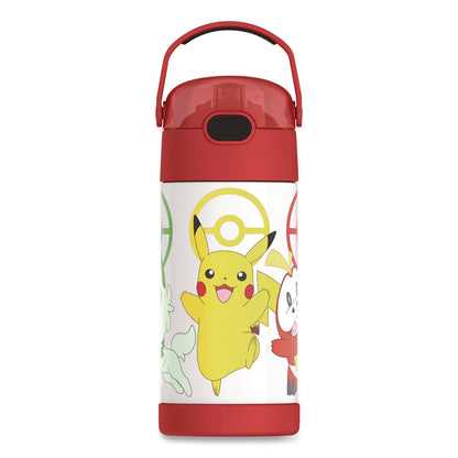Thermos® FUNtainer Pokemon Stainless Steel Vacuum Insulated Water Bottle, 12 oz, Multicolor (THZF4105PM6M)