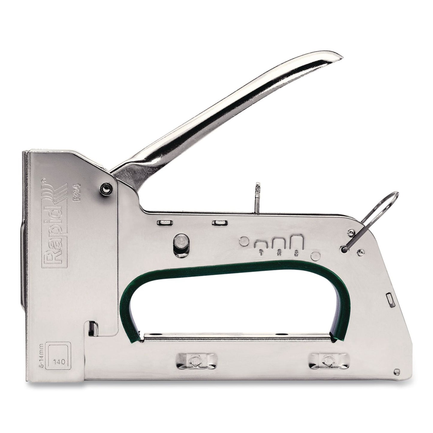Rapid® PRO R34E Heavy-Duty Staple Gun, 1/4" to 9/16" Flatwire Staples (RPD20511550)