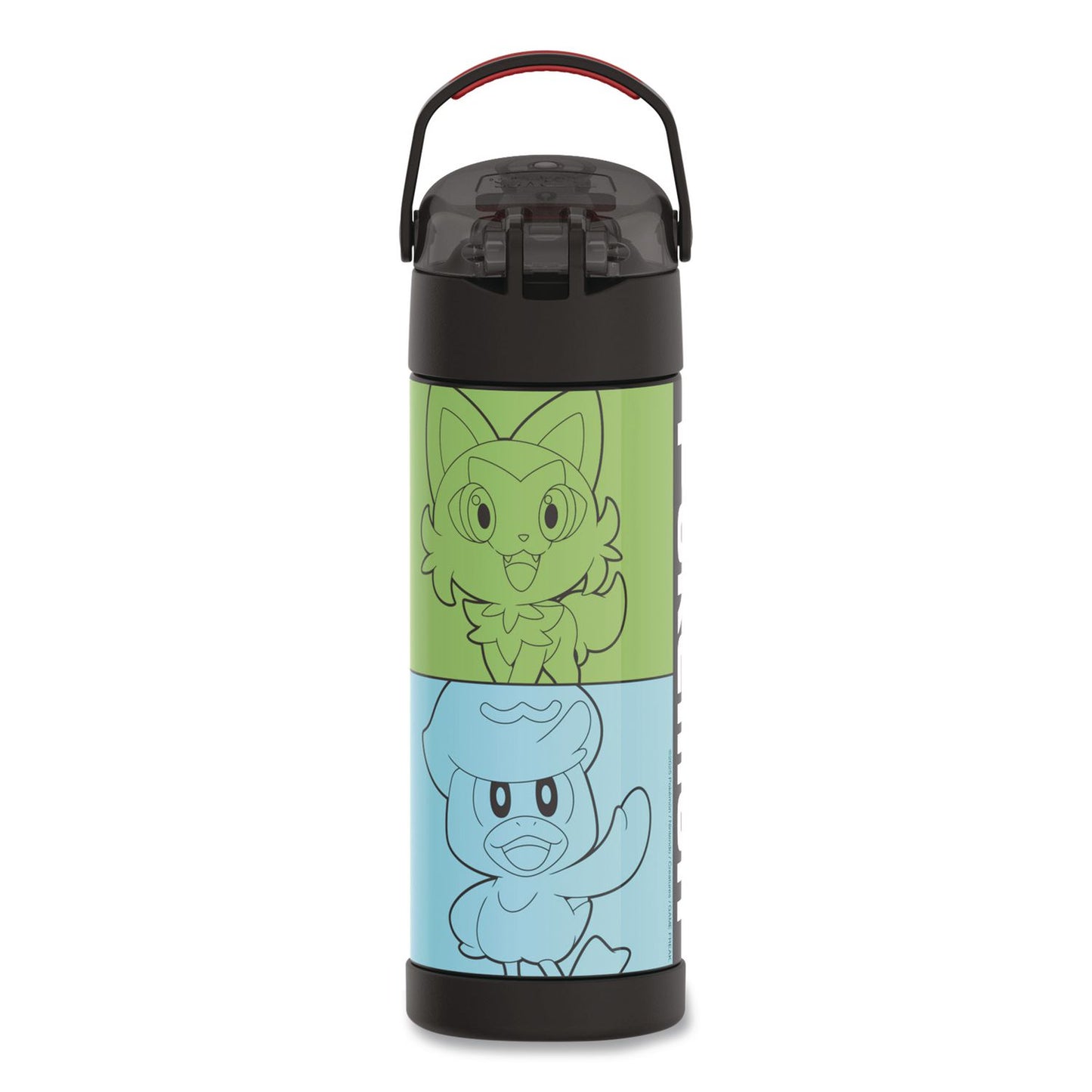 Thermos® FUNtainer Pokemon Stainless Steel Vacuum Insulated Water Bottle, 16 oz, Multicolor (THZF42105PM6M)