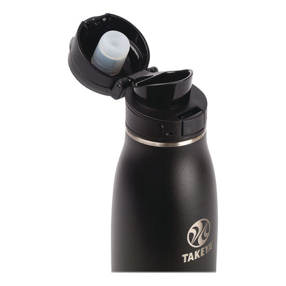 TAKEYA® Traveler Stainless Steel Vacuum Insulated Travel Mug, 17 oz, Onyx (TKY51273)