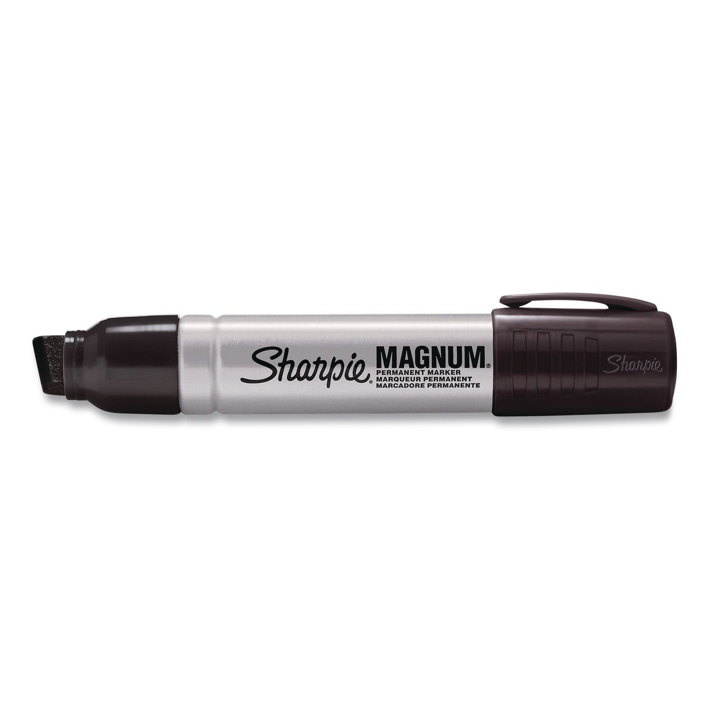Sharpie® Magnum Permanent Marker, Broad Chisel Tip, Black, 72/Carton (SAN44001CT)
