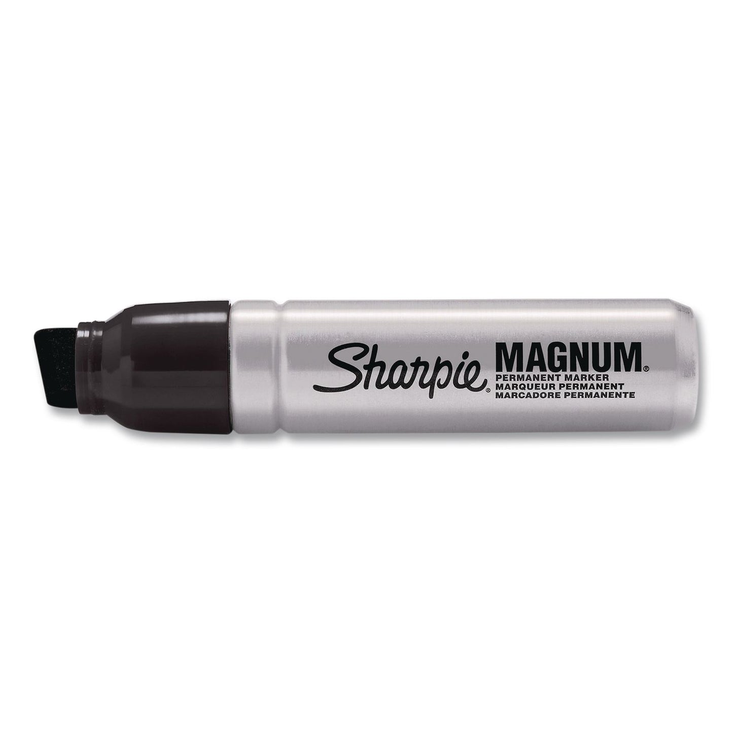 Sharpie® Magnum Permanent Marker, Broad Chisel Tip, Black, 72/Carton (SAN44001CT)