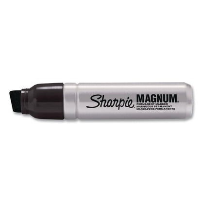Sharpie® Magnum Permanent Marker, Broad Chisel Tip, Black, 72/Carton (SAN44001CT)
