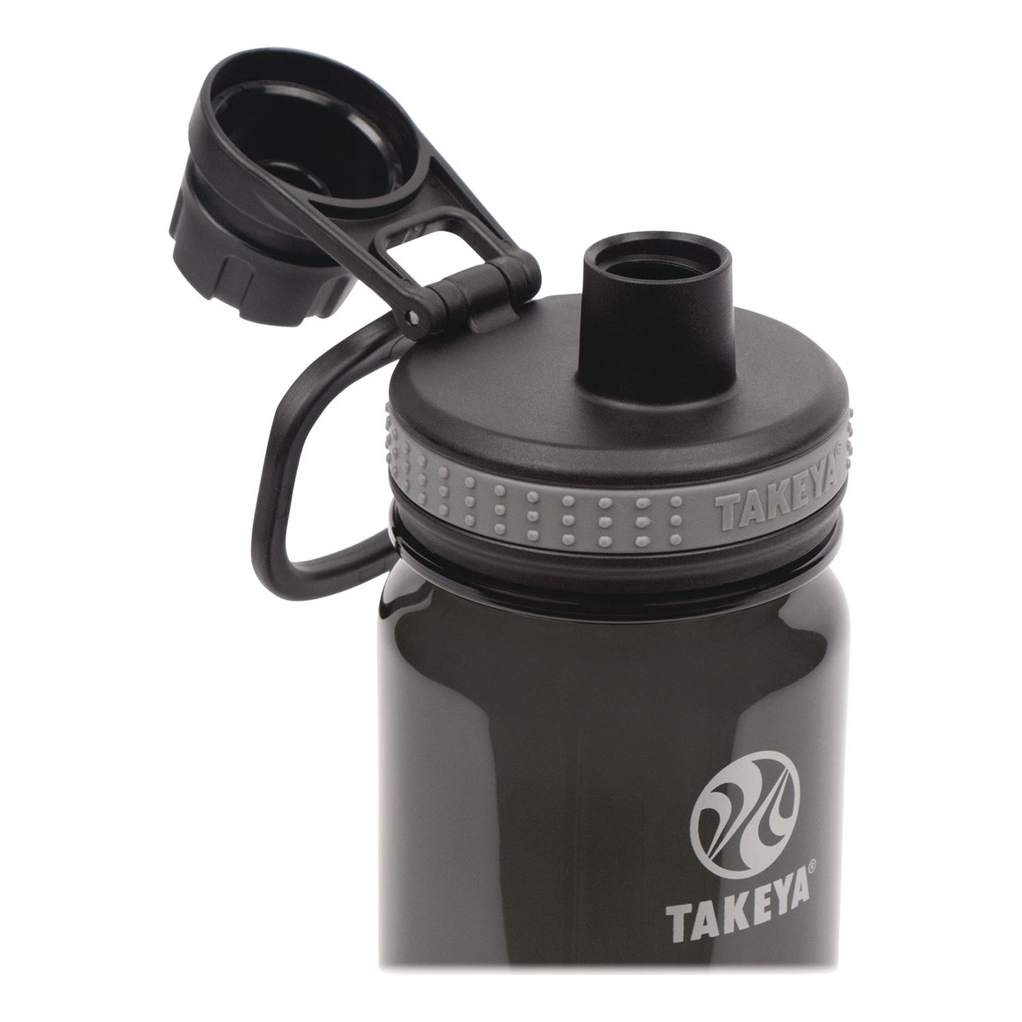 TAKEYA® Tritan Plastic Water Bottle, 18 oz, 1 Royal Bottle, 1 Black Bottle, 2/Pack (TKY51464)