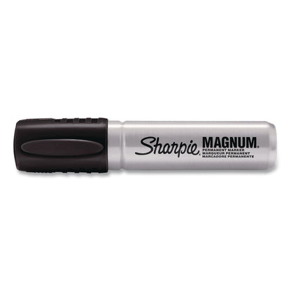 Sharpie® Magnum Permanent Marker, Broad Chisel Tip, Black, 72/Carton (SAN44001CT)