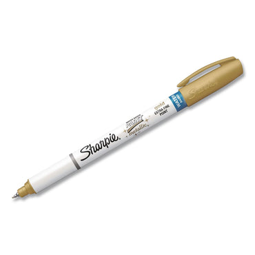 Sharpie® Water-Based Paint Markers, Extra-Fine Tip, Assorted Metallic Colors, 3/Pack (SAN1783278)