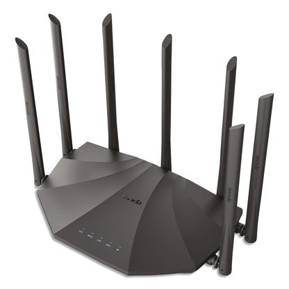 Tenda AC23 AC2100 Dual-Band Gigabit Wireless Router, 4 Ports, Dual-Band 2.4 GHz/5 GHz (TNDAC23)